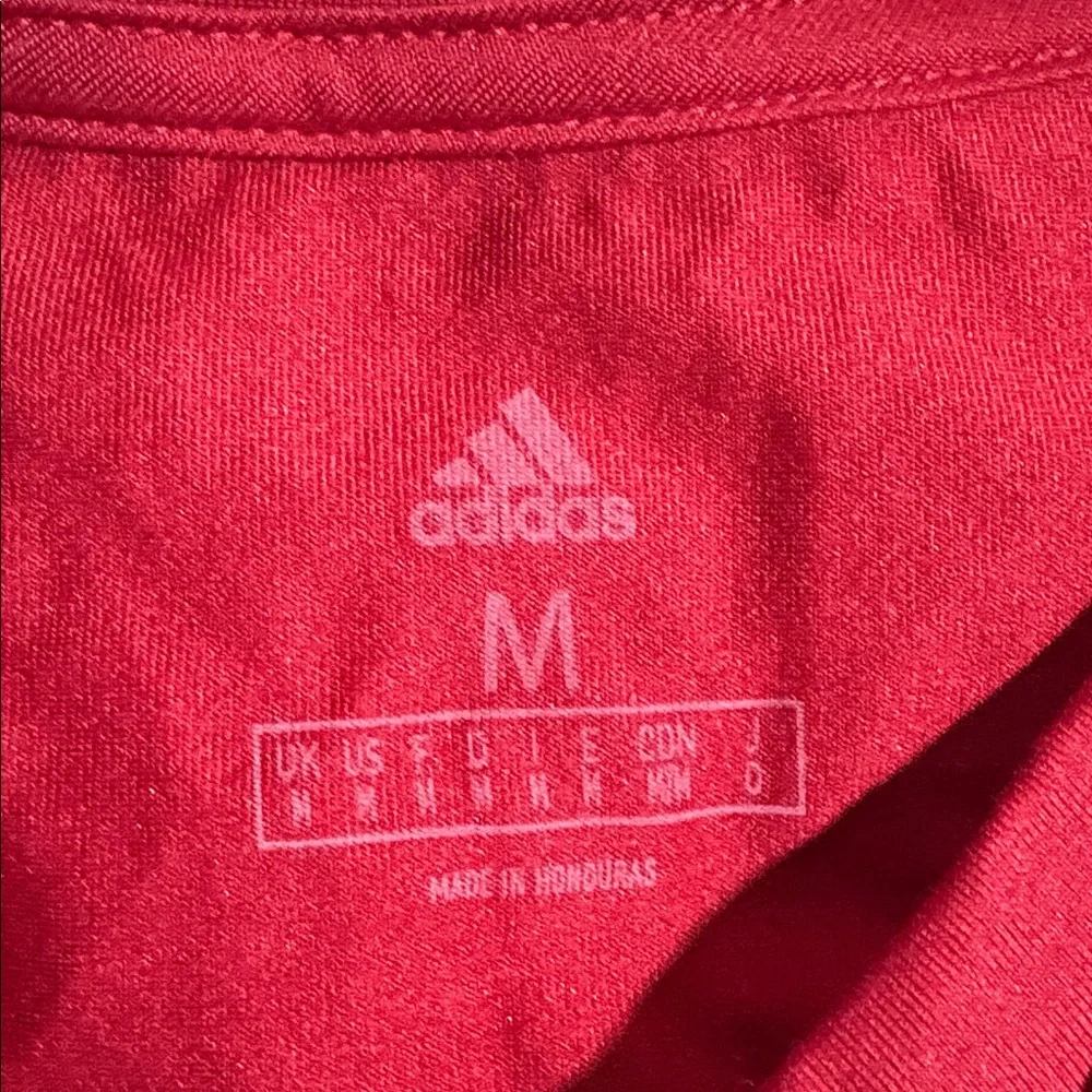 Adidas McDonald's All American Red Short Sleeve Tee Shirt sz M